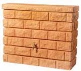 Garantia Rocky Wandtank 400 ltr. Sandstone inkl. Auslaufhahn