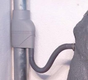 Fallrohrfilter Regensammler T33 braun / grau - Der Regenwasser-Filter für Regentonnen mit bis zu 95% Wirkungsgrad mit Anschlusszubehör und Universalanschluss für alle Fallrohre 75-110mm (1 Stk. Grau) - 6